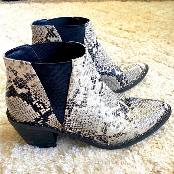 Faux Python Booties - Picture 1 of 4